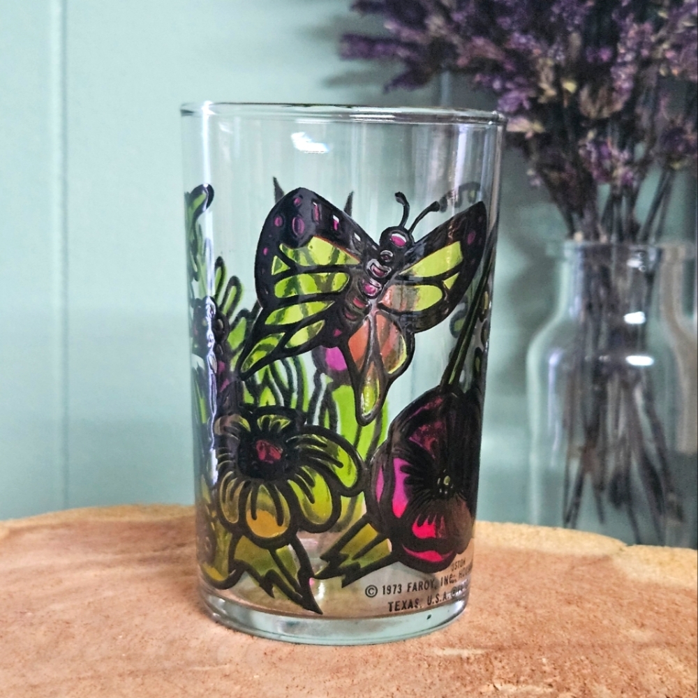 Vintage Faroy Glass Votive Candle Holder 1973